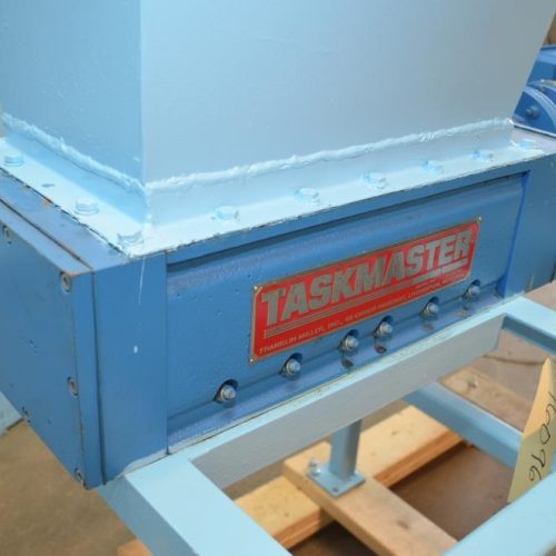 Franklin Miller Taskmaster Model TM8516 Horizontal Twin Shaft Industrial Shredder
