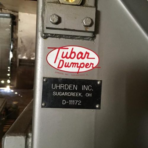 Tubar Dumper 3,000 Pound Capacity Hydraulic Tote Dumper