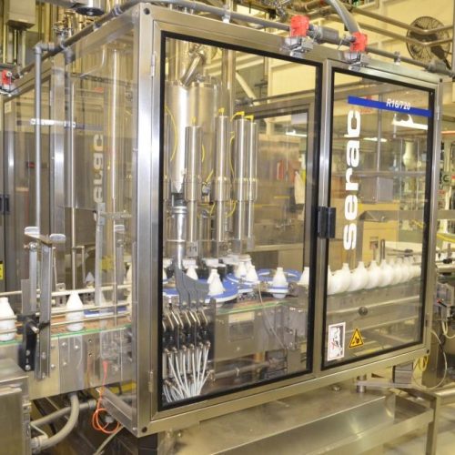 Complete 250 ml Liquid Filling and Packaging Line Including Filling, Capping, Packing