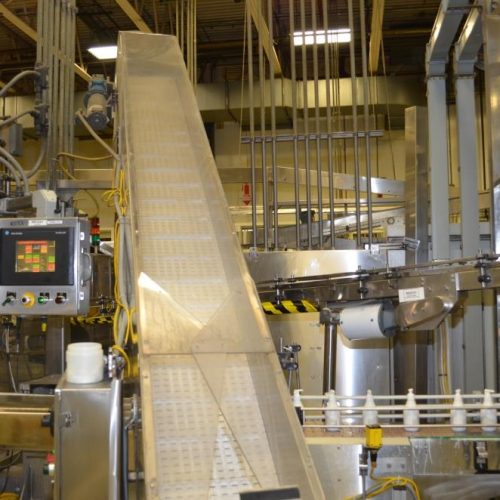 Complete 250 ml Liquid Filling and Packaging Line Including Filling, Capping, Packing