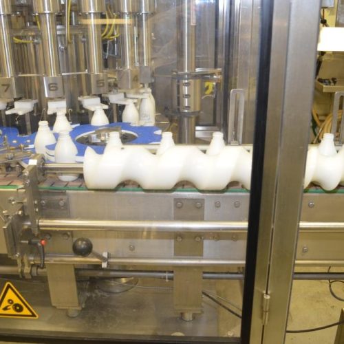 Complete 250 ml Liquid Filling and Packaging Line Including Filling, Capping, Packing