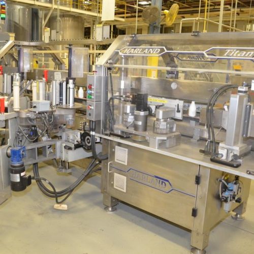 Complete 250 ml Liquid Filling and Packaging Line Including Filling, Capping, Packing