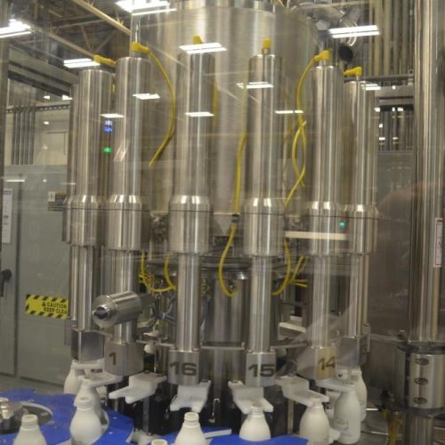 Complete 250 ml Liquid Filling and Packaging Line Including Filling, Capping, Packing