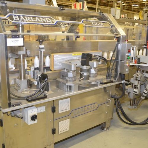 Complete 250 ml Liquid Filling and Packaging Line Including Filling, Capping, Packing