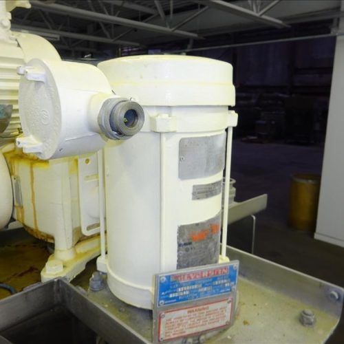 100 Gallon S/S Vertical Jacketed Sweep Scrape and High Shear Agitated Kettle