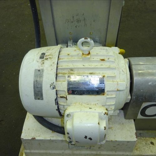 Charlotte Model SD5 5HP 50-175 GPH 316 S/S Jacketed Colloid Mill