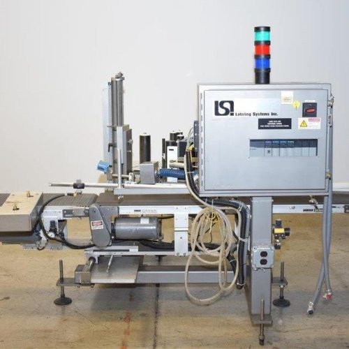 LSI Model 1400 Single Head Print and Apply Pressure Sensitive Labeler