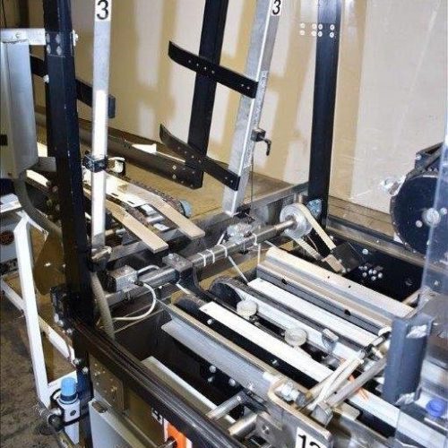 Trinamics Model TR3500CET Heavy Duty Automatic Case Erector W/ Bottom Tape Sealer