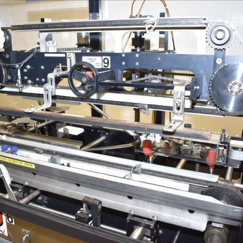 Trinamics Model TR3500CET Heavy Duty Automatic Case Erector W/ Bottom Tape Sealer