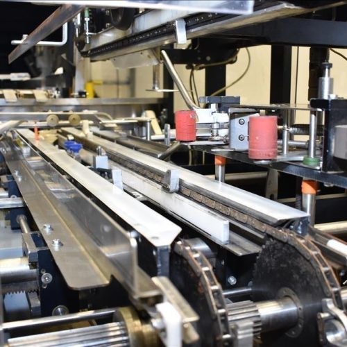 Trinamics Model TR3500CET Heavy Duty Automatic Case Erector W/ Bottom Tape Sealer