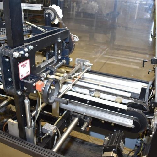 Trinamics Model TR3500CET Heavy Duty Automatic Case Erector W/ Bottom Tape Sealer