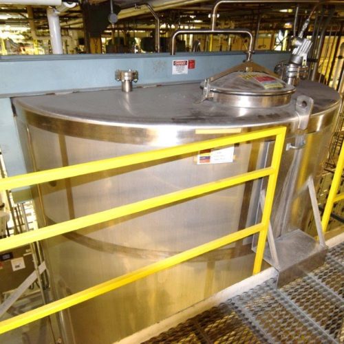 8,000 Gallon Northland Vertical S/S Single Wall Tank