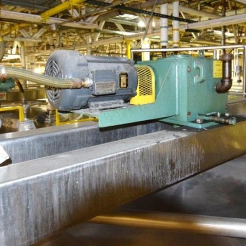 8,000 Gallon Northland Vertical S/S Single Wall Agitated Tank