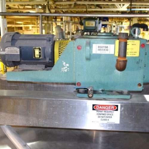 8,000 Gallon Northland Vertical S/S Single Wall Agitated Tank