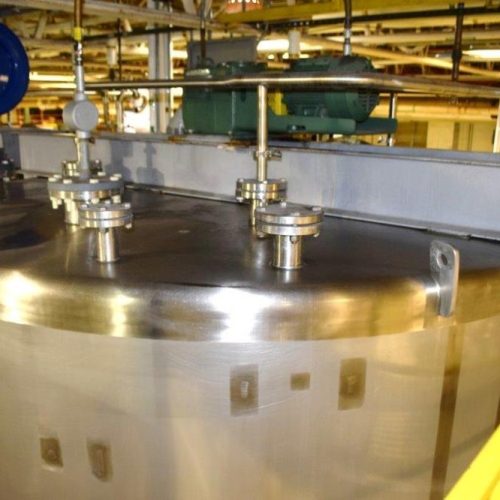 8,0000 Gallon Northland Vertical 316L S/S Single Wall Agitated Tank