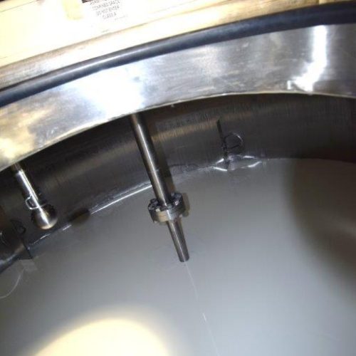 8,000 Gallon Northland Vertical 316 S/S Single Wall Agitated Tank