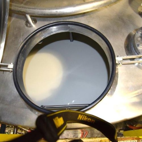 8,000 Gallon Northland Vertical 316 S/S Single Wall Agitated Tank