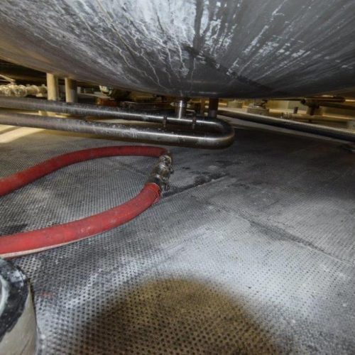 8,000 Gallon Northland Vertical 316 S/S Single Wall Agitated Tank