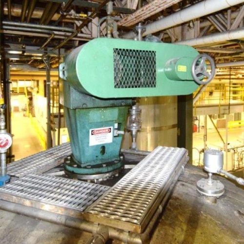 8,000 Gallon Northland Vertical S/S Jacketed Turbine Agitated Tank