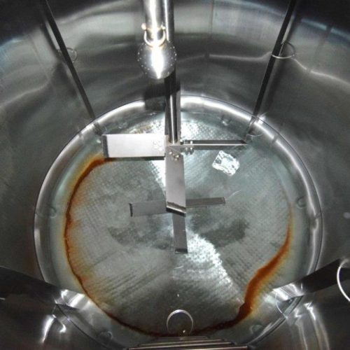 8,000 Gallon Northland Vertical S/S Jacketed Turbine Agitated Tank