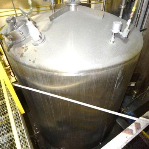 6,500 Gallon Northland Vertical 316 S/S Jacketed Tank