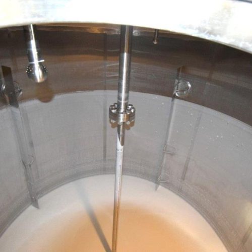 8,000 Gallon Northland Vertical 316 S/S Wingle Wall Agitated Tank