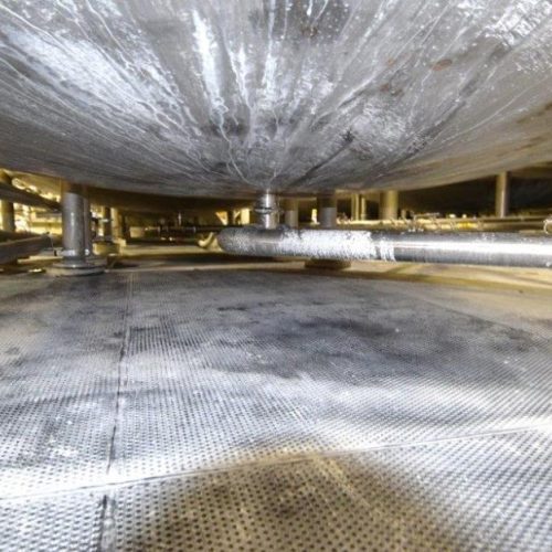 8,000 Gallon Northland Vertical 316 S/S Wingle Wall Agitated Tank