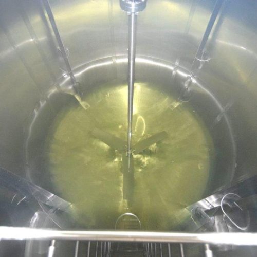 8,000 Gallon Northland Vertical S/S Single Wall Turbine Agitated Tank