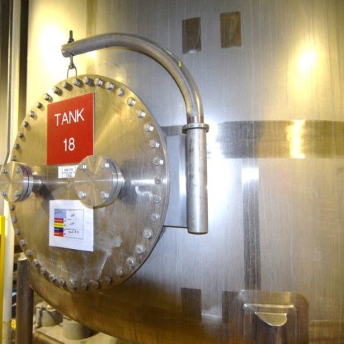 8,000 Gallon Northland Vertical 316L S/S Single Wall Tank