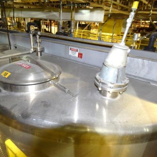 8,000 Gallon Northland Vertical 316L S/S Single Wall Tank