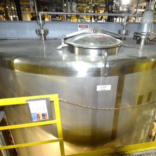 8,000 Gallon Northland Vertical 316L S/S Single Wall Tank