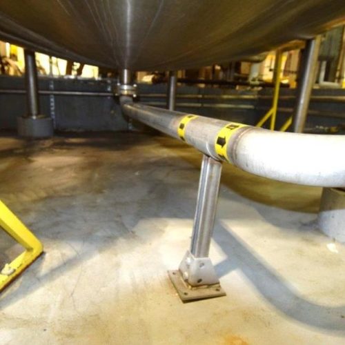 8,000 Gallon Northland Vertical 316L S/S Single Wall Tank