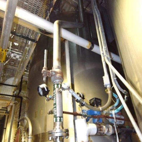 8,000 Gallon Northland Vertical 316L S/S Single Wall Tank