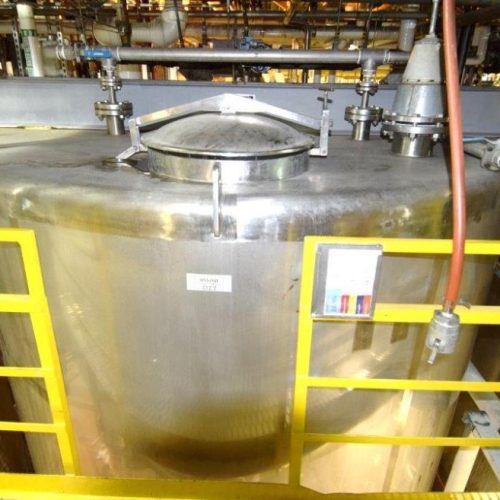 8,000 Gallon Northland Vertical 316L S/S Single Wall Tank