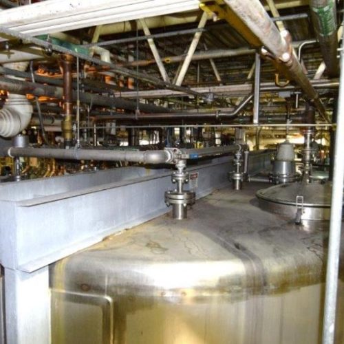 8,000 Gallon Northland Vertical 316L S/S Single Wall Tank