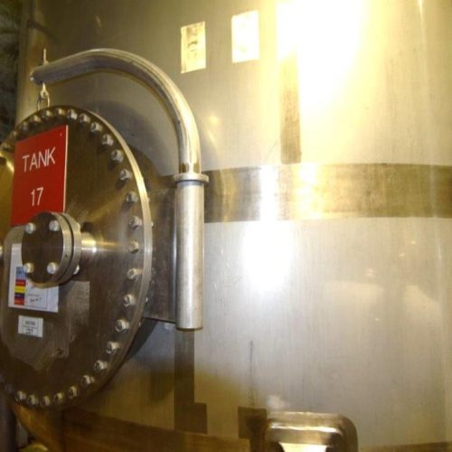 8,000 Gallon Northland Vertical 316L S/S Single Wall Tank