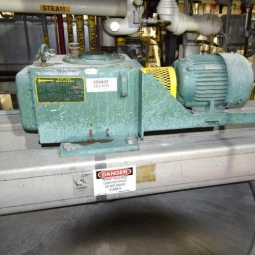 8,000 Gallon Northland Vertical S/S Single Wall Turbine Agitated Tank