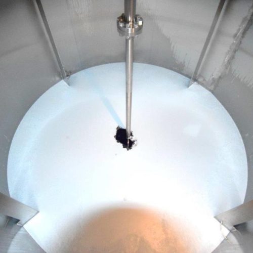 8,000 Gallon Northland Vertical S/S Single Wall Agitated Tank