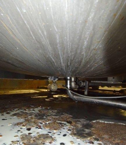 8,000 Gallon Northland Vertical 316L S/S Jacketed Agitated Reactor