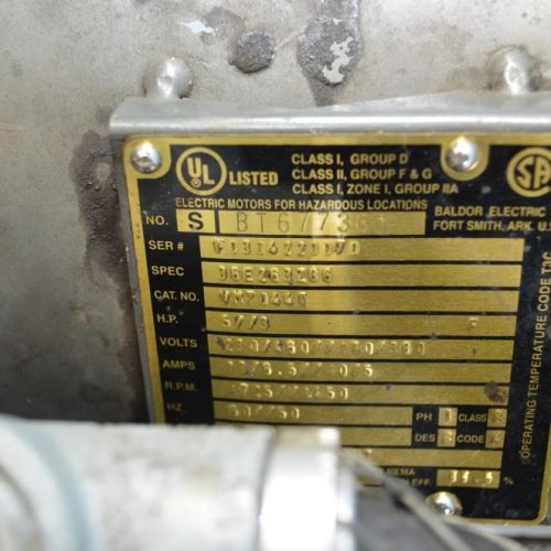 Sine Model MR150 5 HP S/S Sanitary Rotary Positive Displacement Pump