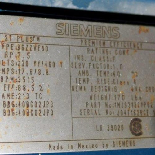 Kontro Model GSA 7.5 HP 316 S/S Centrifugal Pump