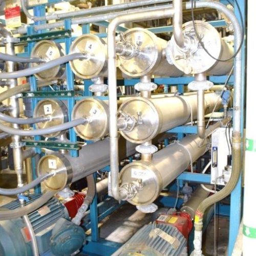 Osmonics Model 74BHR43KYDLXDPSP Reverse Osmosis System