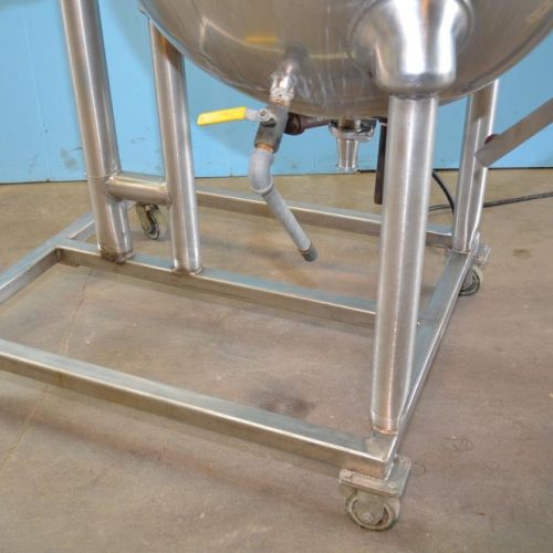 100 Gallon Groen Model TA100 S/S Jacketed Twin Agitated Kettle