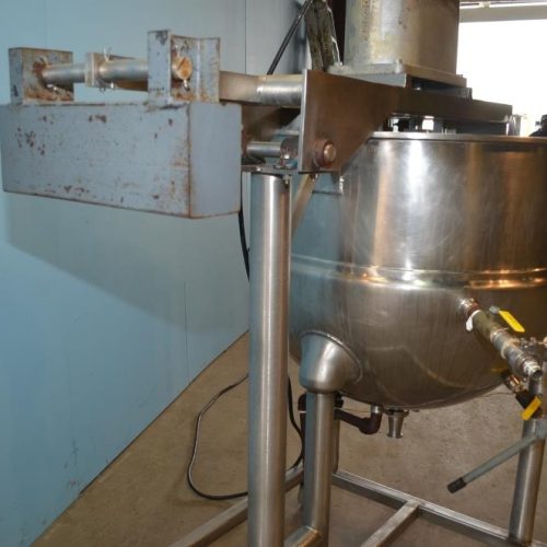 100 Gallon Groen Model TA100 S/S Jacketed Twin Agitated Kettle