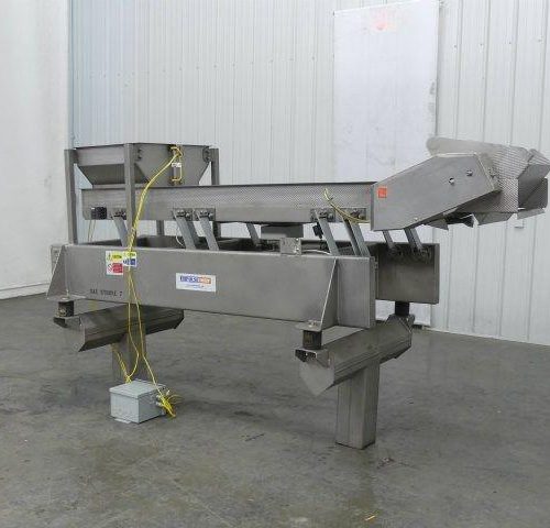 Key ISO Flow Model 434939 18 in W x 98 in L S/S Vibratory Conveyor