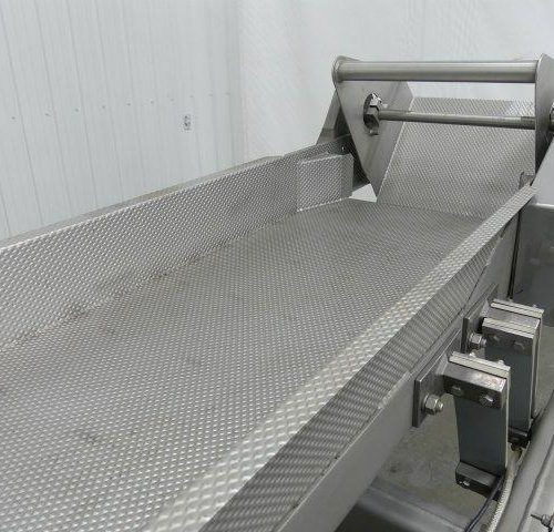 Key ISO Flow Model 434939 18 in W x 98 in L S/S Vibratory Conveyor