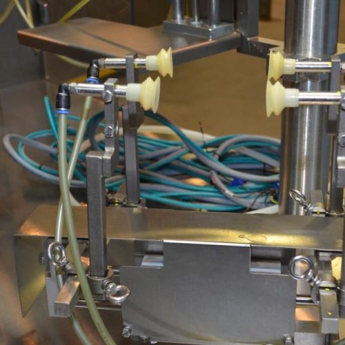 Viking Solpac Model 8SZ450 S/S 40 PPM Rotary Pre Made Pouch Filler and Sealer