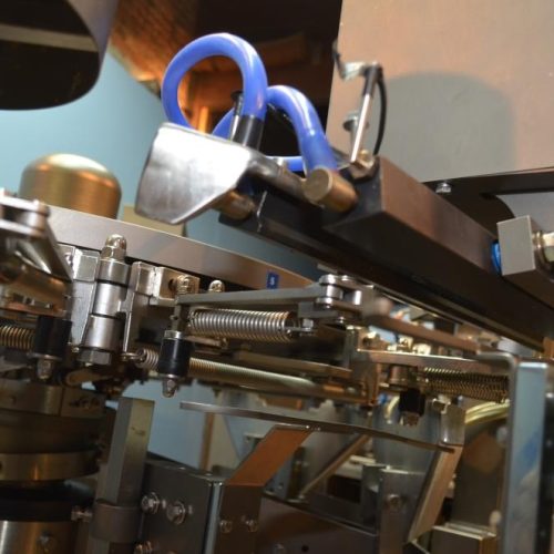 Viking Solpac Model 8SZ450 S/S 40 PPM Rotary Pre Made Pouch Filler and Sealer