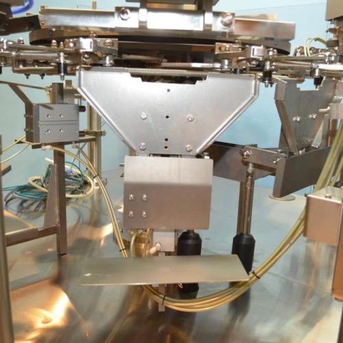 Viking Solpac Model 8SZ450 S/S 40 PPM Rotary Pre Made Pouch Filler and Sealer