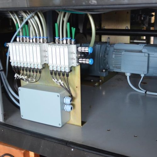 Viking Solpac Model 8SZ450 S/S 40 PPM Rotary Pre Made Pouch Filler and Sealer